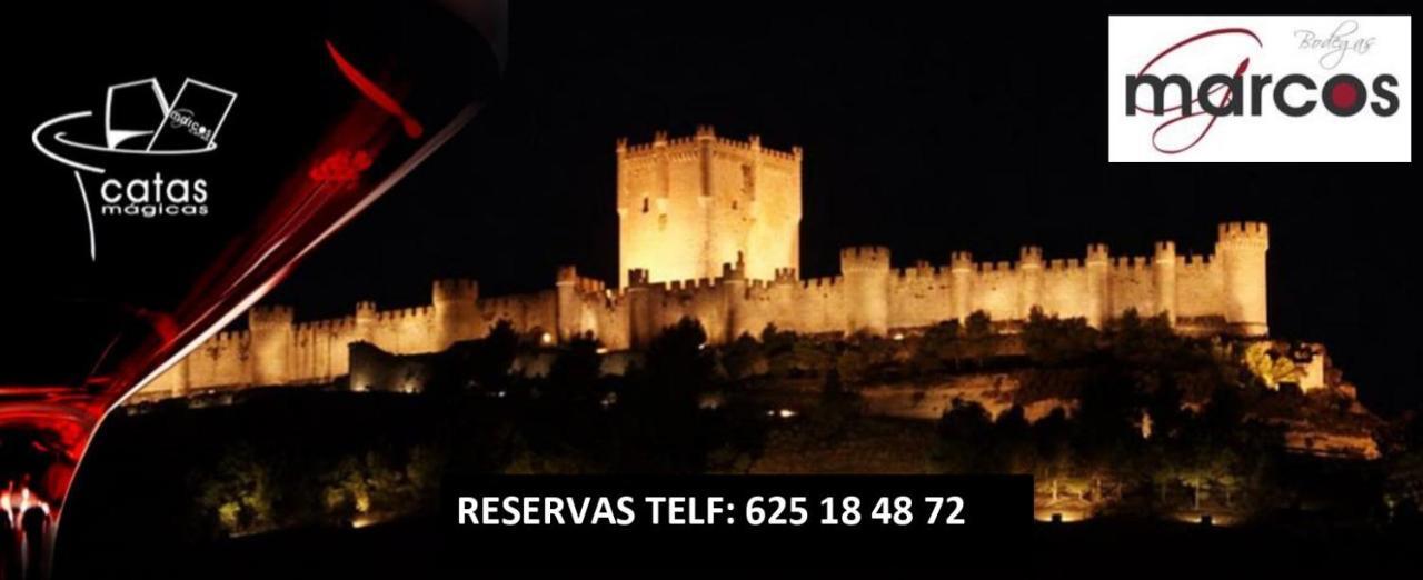 Casas La Muralla De Bodegas Marcos Peñafiel Esterno foto